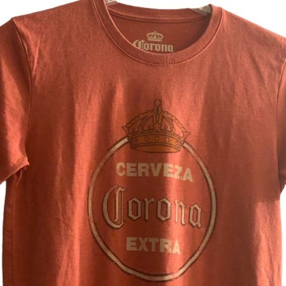 CERVEZA CORONA EXTRA  FOR LUCKY BRAND LOS ANGELES T-Shirt SIZE S/P - Picture 2 of 13